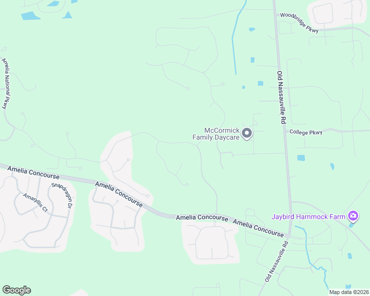 map of restaurants, bars, coffee shops, grocery stores, and more near 95608 Amelia National Parkway in Fernandina Beach