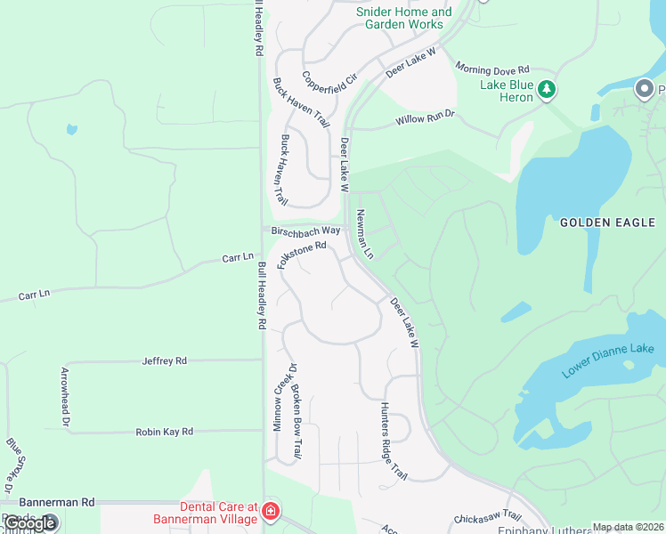 map of restaurants, bars, coffee shops, grocery stores, and more near 1646 Folkstone Road in Tallahassee