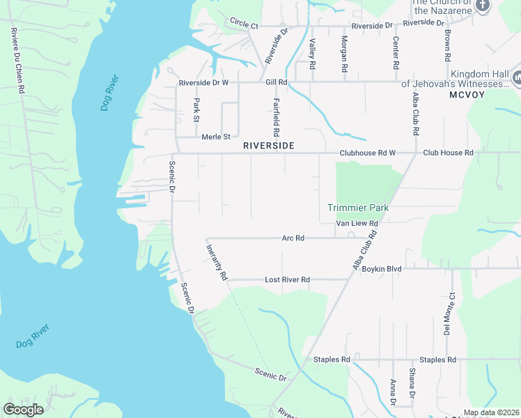 map of restaurants, bars, coffee shops, grocery stores, and more near 3613 Kent Road in Mobile
