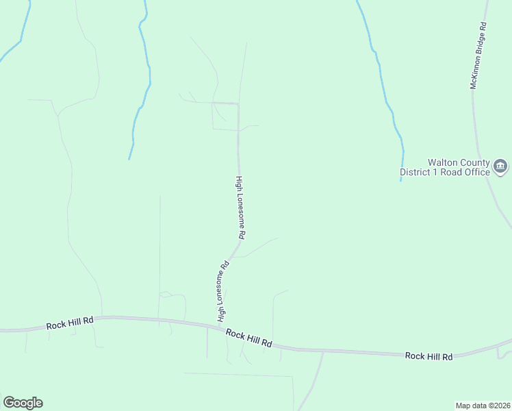 map of restaurants, bars, coffee shops, grocery stores, and more near 432 High Lonesome Road in DeFuniak Springs