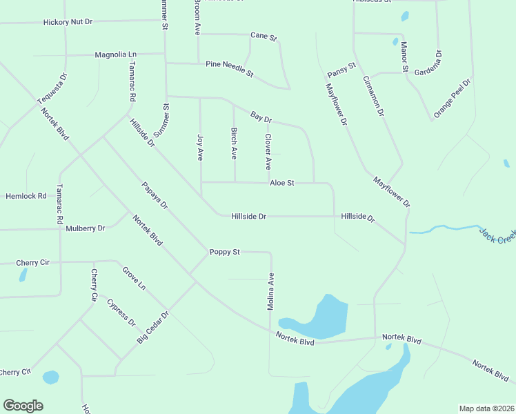 map of restaurants, bars, coffee shops, grocery stores, and more near Hillside Drive in Marianna
