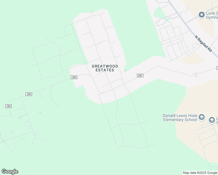 map of restaurants, bars, coffee shops, grocery stores, and more near 2720 Great Owl Pass in Leander