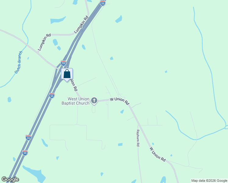 map of restaurants, bars, coffee shops, grocery stores, and more near 23 Reese Road in Carriere