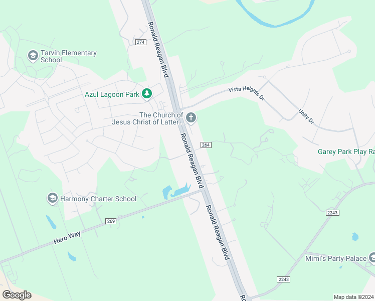 map of restaurants, bars, coffee shops, grocery stores, and more near 17675 Ronald Reagan Boulevard in Leander