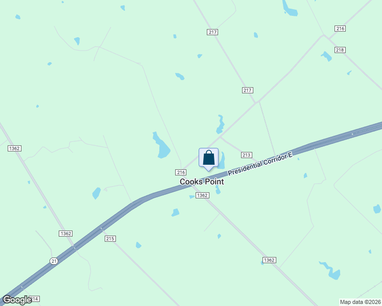 map of restaurants, bars, coffee shops, grocery stores, and more near 281 County Road 216 in Caldwell