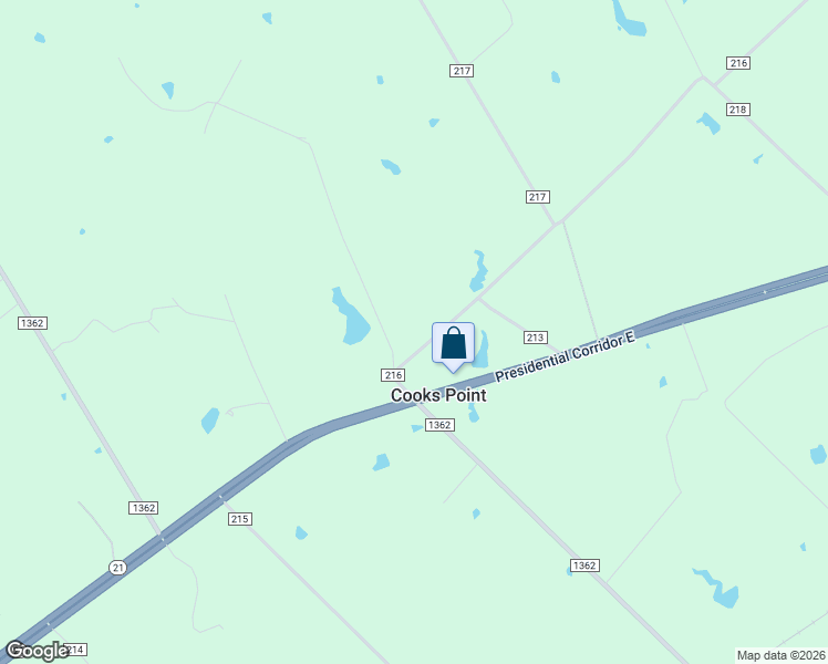 map of restaurants, bars, coffee shops, grocery stores, and more near 281 County Road 216 in Caldwell