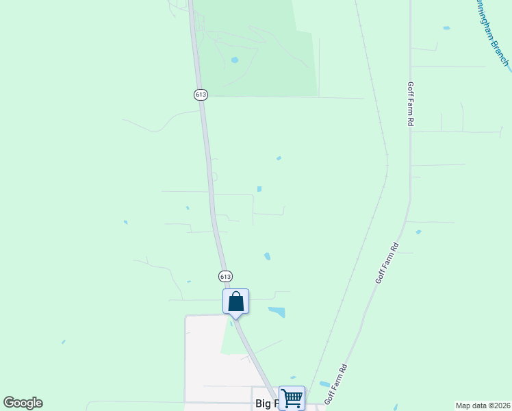 map of restaurants, bars, coffee shops, grocery stores, and more near 7610 Brinkman Road East in Moss Point