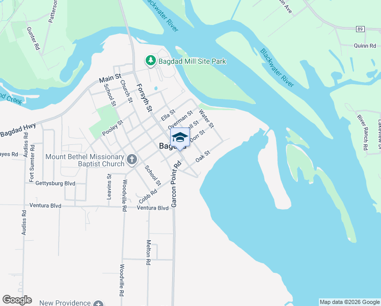 map of restaurants, bars, coffee shops, grocery stores, and more near 4512 Forsyth Street in Milton