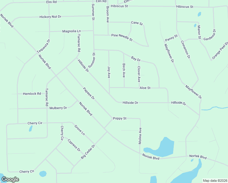 map of restaurants, bars, coffee shops, grocery stores, and more near Azalea Street in Marianna