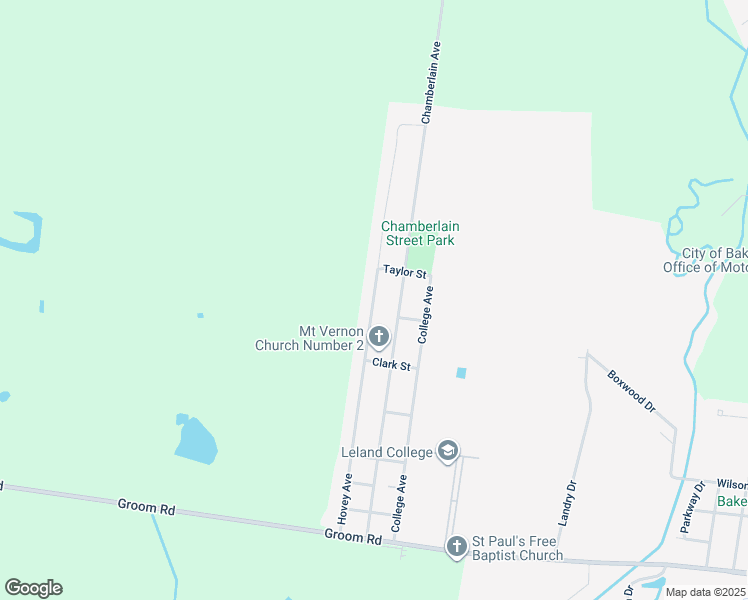 map of restaurants, bars, coffee shops, grocery stores, and more near 2458 Hovey Avenue in Baker