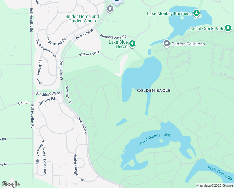 map of restaurants, bars, coffee shops, grocery stores, and more near 9209 Eagles Ridge Drive in Tallahassee