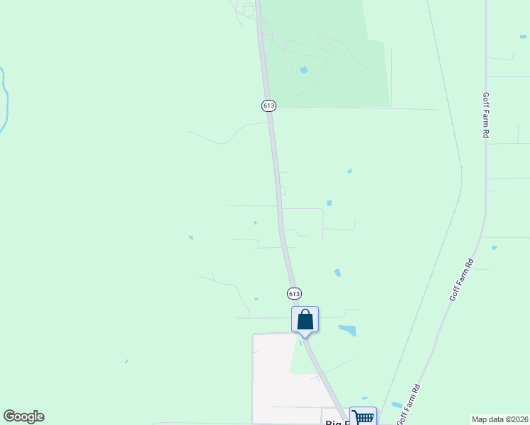 map of restaurants, bars, coffee shops, grocery stores, and more near 17635-17637 Highway 613 in Moss Point