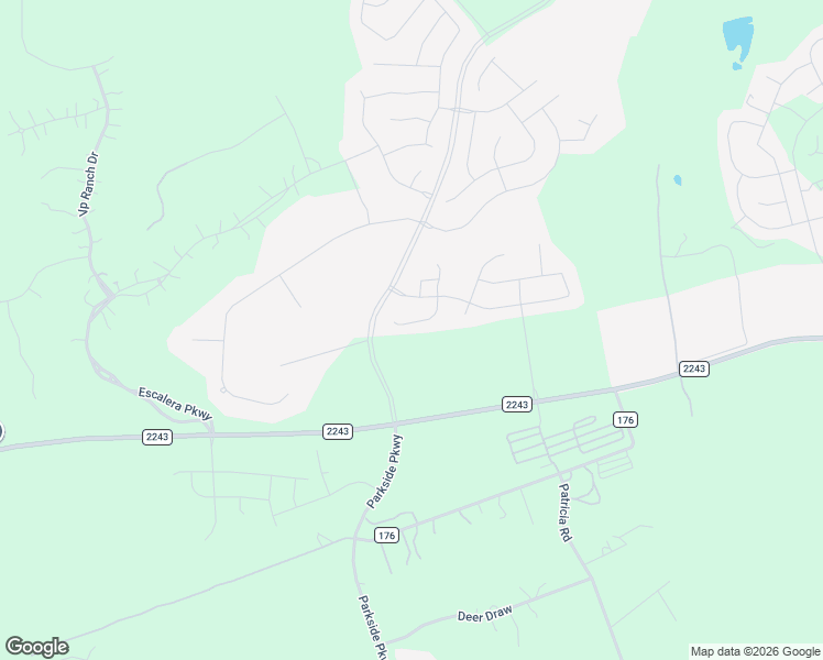 map of restaurants, bars, coffee shops, grocery stores, and more near 5010 Ranch Road 2243 in Georgetown