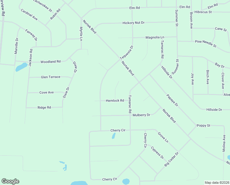 map of restaurants, bars, coffee shops, grocery stores, and more near Apple Court in Marianna
