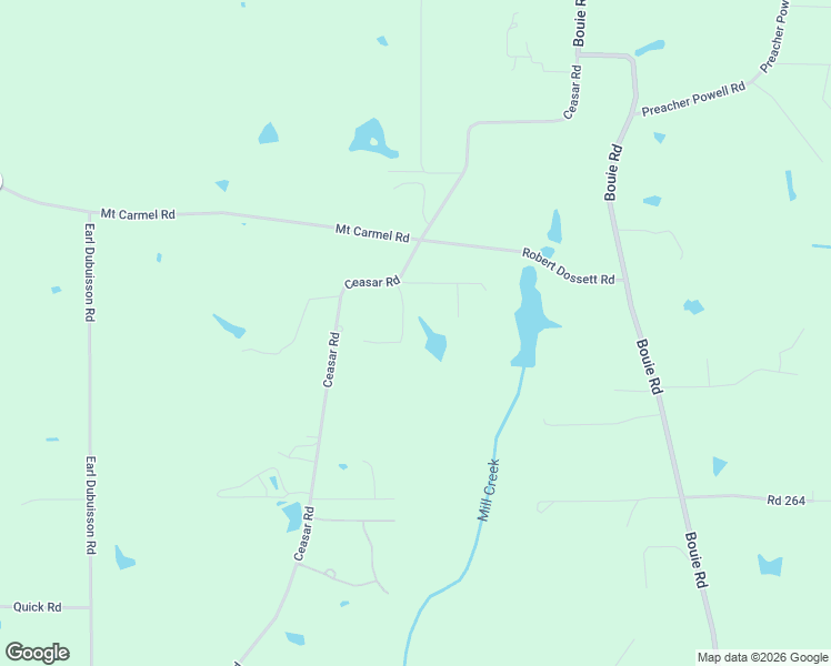 map of restaurants, bars, coffee shops, grocery stores, and more near 99 Joe R Lee Road in Carriere