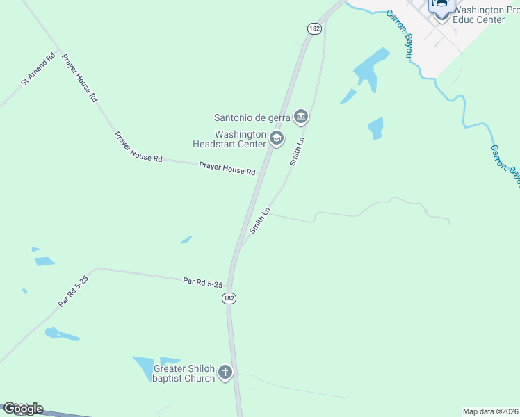 map of restaurants, bars, coffee shops, grocery stores, and more near 560 Louisiana 10 in Opelousas