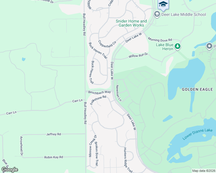 map of restaurants, bars, coffee shops, grocery stores, and more near 9429 Buck Haven Trail in Tallahassee