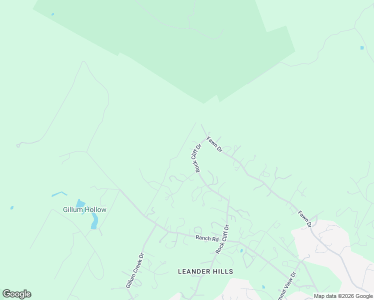 map of restaurants, bars, coffee shops, grocery stores, and more near 14804 Rock Cliff Drive in Leander