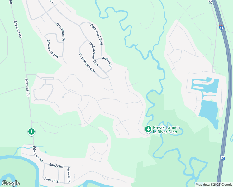 map of restaurants, bars, coffee shops, grocery stores, and more near 76933 Timbercreek Boulevard in Yulee