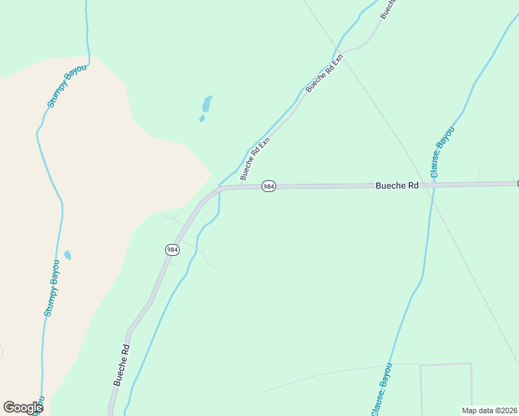 map of restaurants, bars, coffee shops, grocery stores, and more near 9450 Bueche Road in Bueche