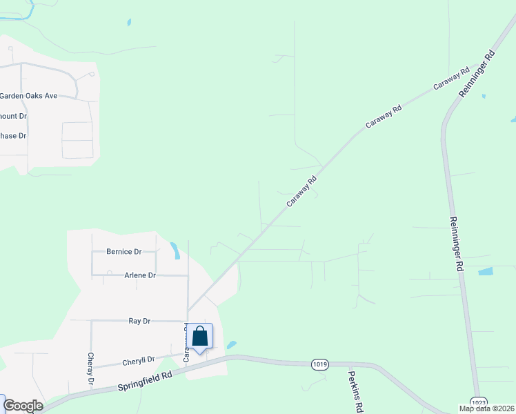 map of restaurants, bars, coffee shops, grocery stores, and more near 36722 Cryer Road in Denham Springs
