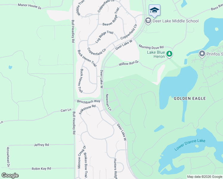 map of restaurants, bars, coffee shops, grocery stores, and more near 1871 Newman Lane in Tallahassee