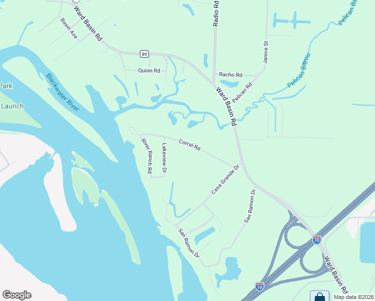 map of restaurants, bars, coffee shops, grocery stores, and more near 7461 Corral Road in Milton