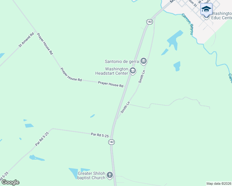 map of restaurants, bars, coffee shops, grocery stores, and more near 560 Louisiana 10 in Opelousas