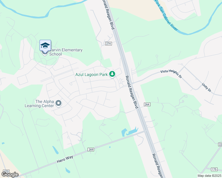map of restaurants, bars, coffee shops, grocery stores, and more near 2520 Carretera Drive in Leander