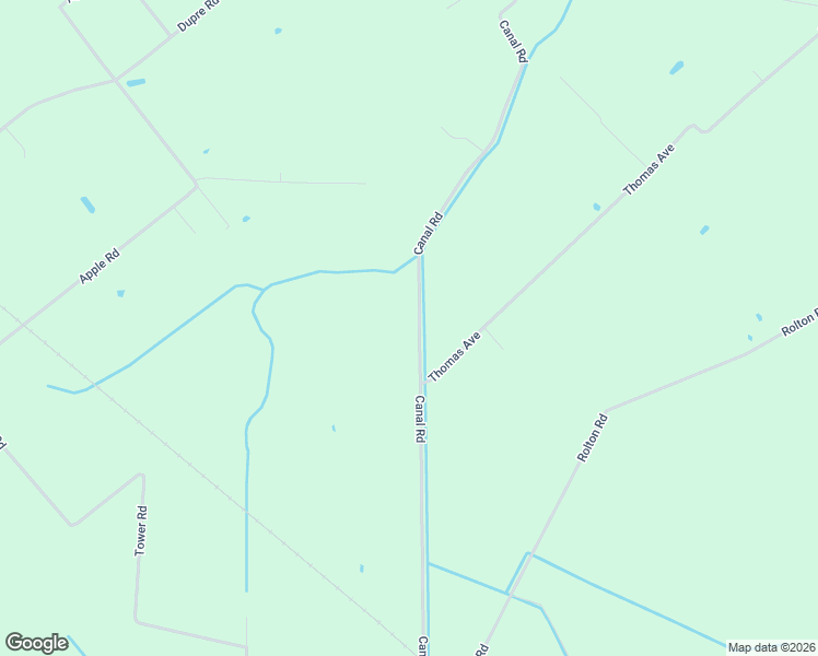 map of restaurants, bars, coffee shops, grocery stores, and more near 549 Canal Road in Opelousas