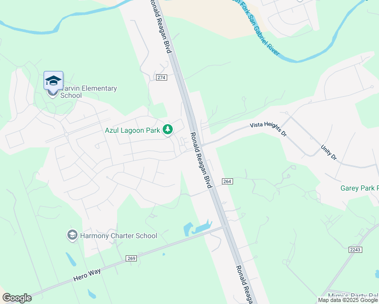 map of restaurants, bars, coffee shops, grocery stores, and more near 808 Azul Lagoon Drive in Leander