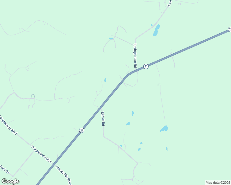 map of restaurants, bars, coffee shops, grocery stores, and more near 80157 Louisiana 21 in Bush