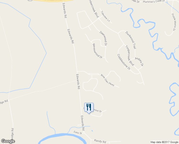 map of restaurants, bars, coffee shops, grocery stores, and more near 65029 River Glen Parkway in Yulee