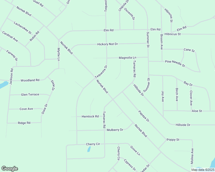 map of restaurants, bars, coffee shops, grocery stores, and more near 3482 Nortek Boulevard in Marianna