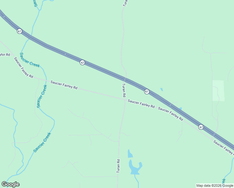 map of restaurants, bars, coffee shops, grocery stores, and more near 21909 Saucier Fairley Road in Saucier