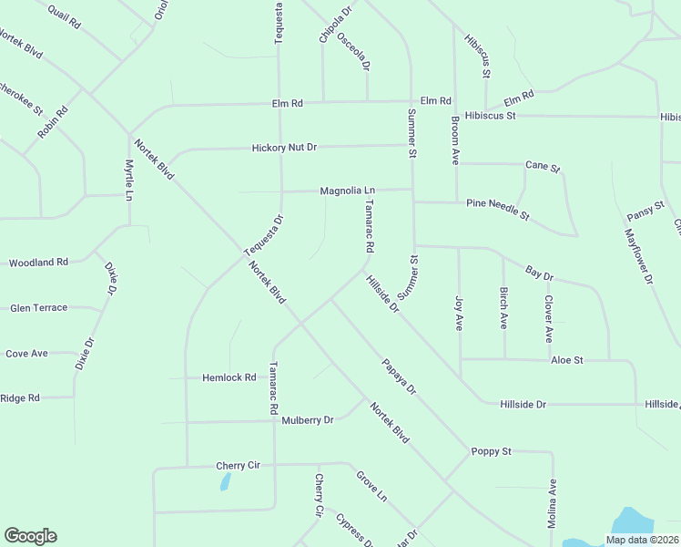 map of restaurants, bars, coffee shops, grocery stores, and more near 499 Tamarac Road in Marianna