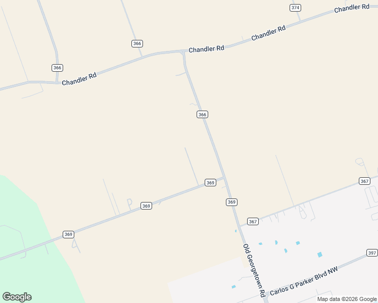 map of restaurants, bars, coffee shops, grocery stores, and more near 3255 County Road 369 in Taylor