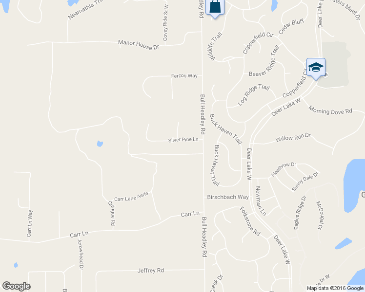 map of restaurants, bars, coffee shops, grocery stores, and more near 1464 Silver Pine Lane in Tallahassee