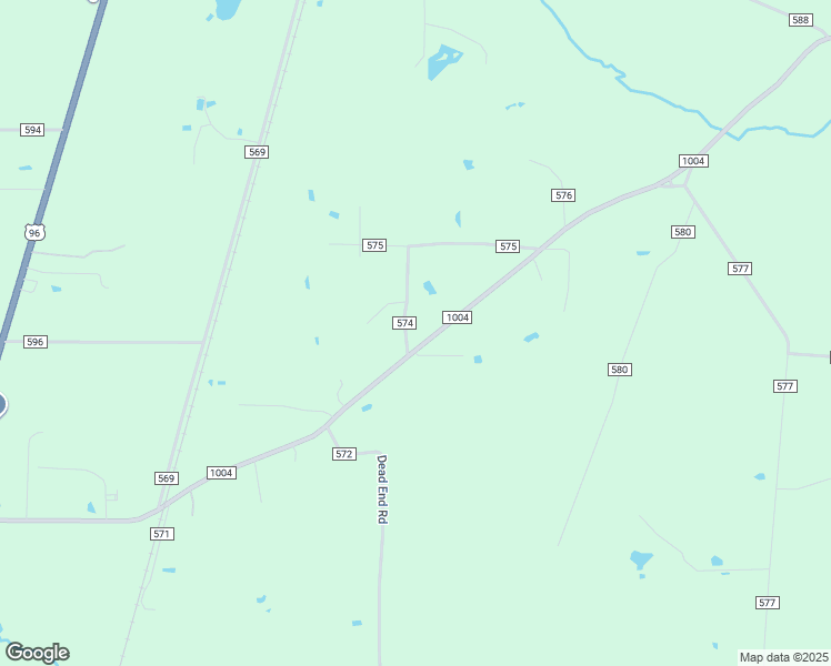 map of restaurants, bars, coffee shops, grocery stores, and more near 1317 Farm to Market 1004 in Call