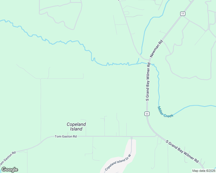 map of restaurants, bars, coffee shops, grocery stores, and more near 4370 South Grand Bay Wilmer Road in Mobile
