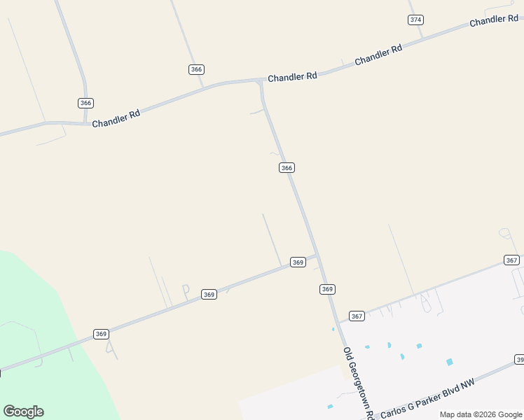 map of restaurants, bars, coffee shops, grocery stores, and more near 3255 County Road 369 in Taylor