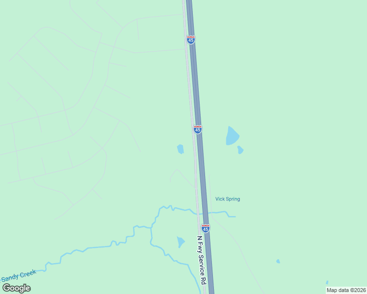 map of restaurants, bars, coffee shops, grocery stores, and more near 2216 Interstate 45 in New Waverly