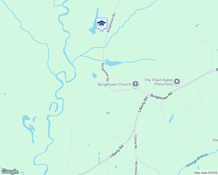 map of restaurants, bars, coffee shops, grocery stores, and more near 424 Burgetown Road in Picayune