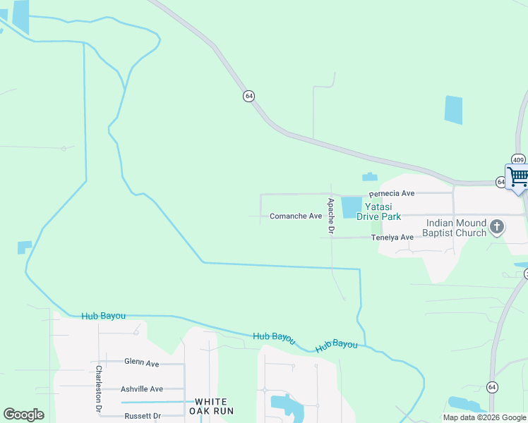 map of restaurants, bars, coffee shops, grocery stores, and more near 16213 Comanche Avenue in Central