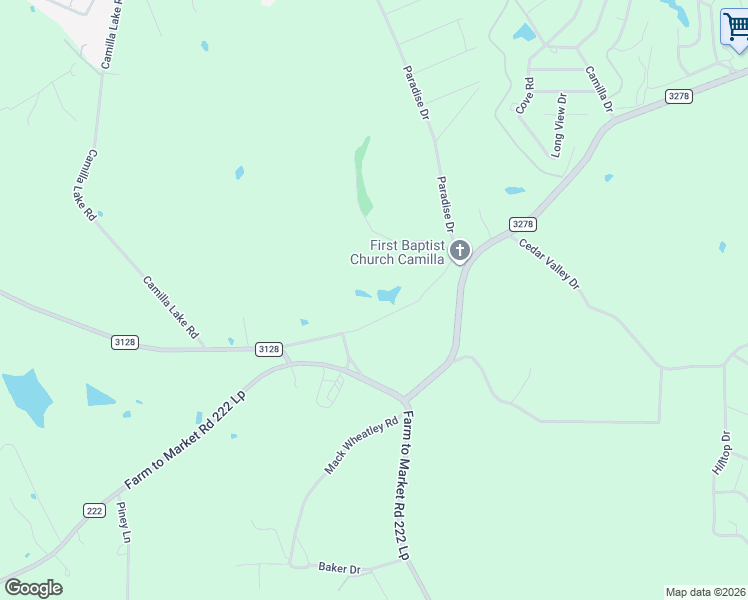 map of restaurants, bars, coffee shops, grocery stores, and more near 80 Nettie Phillips Road in Coldspring