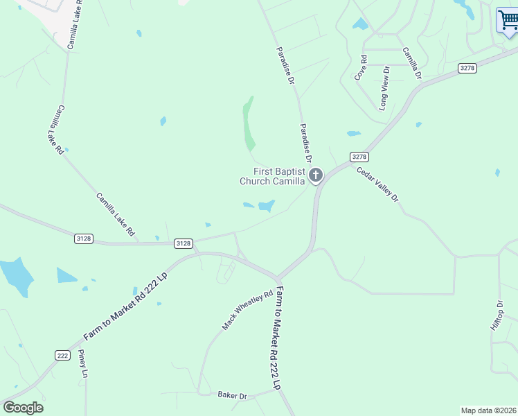 map of restaurants, bars, coffee shops, grocery stores, and more near 80 Nettie Phillips Road in Coldspring