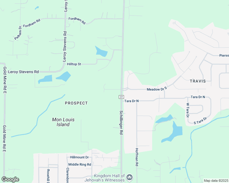 map of restaurants, bars, coffee shops, grocery stores, and more near 3998-4002 Schillinger Road South in Mobile