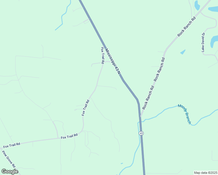 map of restaurants, bars, coffee shops, grocery stores, and more near 236 Fox Trail Road in Picayune