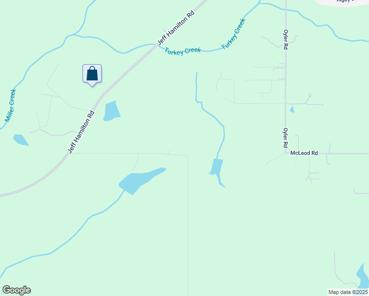 map of restaurants, bars, coffee shops, grocery stores, and more near 11379 Jack Hamilton Road in Mobile