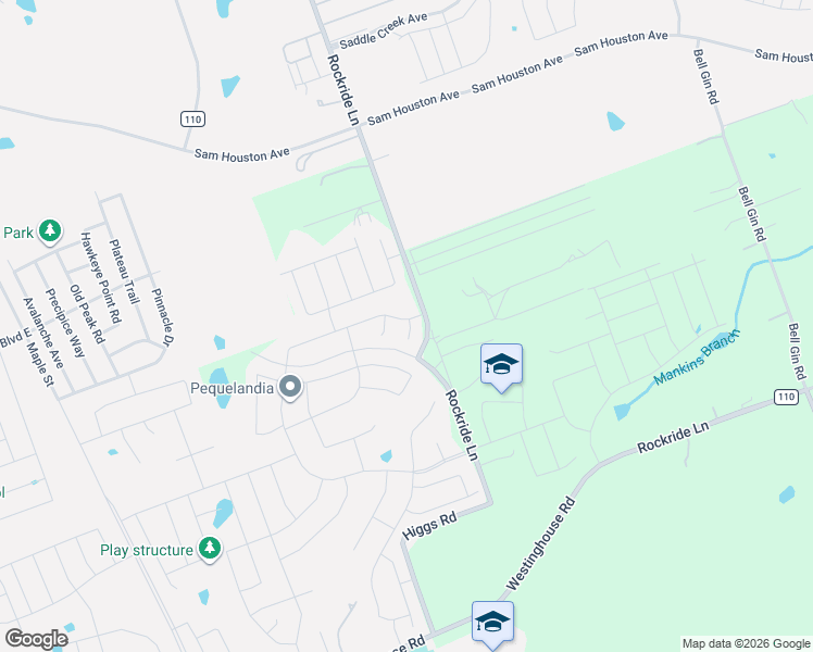 map of restaurants, bars, coffee shops, grocery stores, and more near 121 Schuster Court in Georgetown